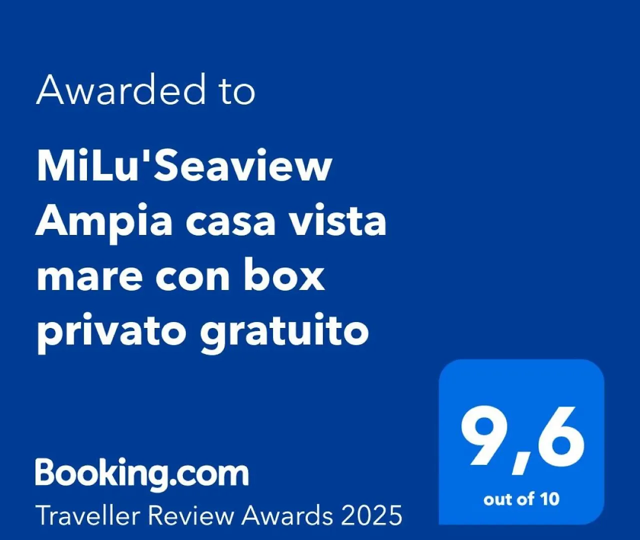Milu'Seaview Ampia Casa Vista Mare Apartment Giovinazzo